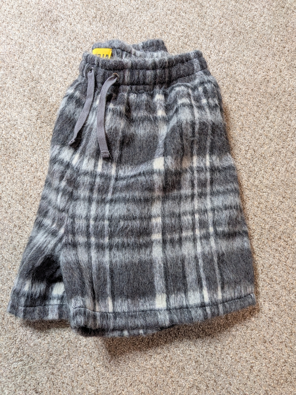 GFTD LA Furry Plaid Lounge Shorts XXL